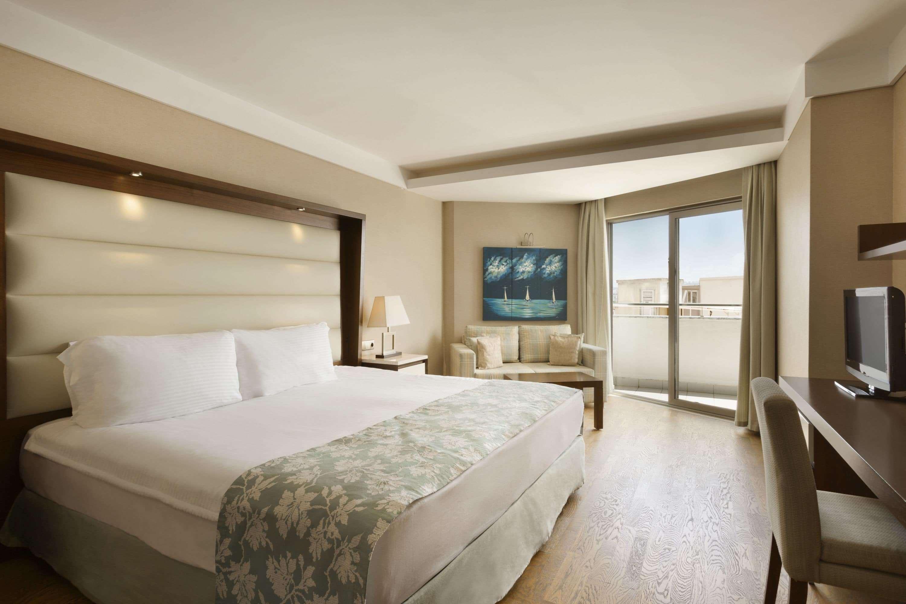 Deluxe Kamer met Zijdelings Uitzicht op Zee