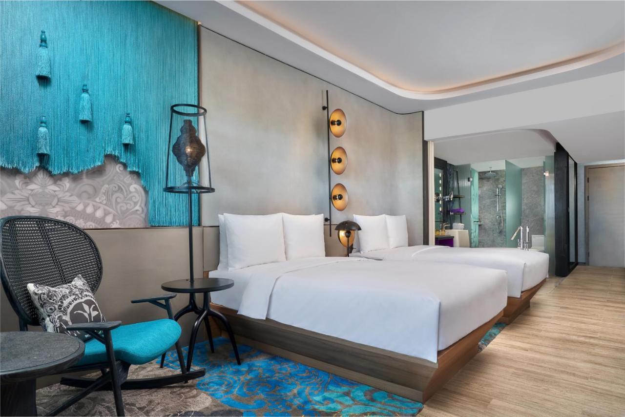 Poolside Deluxe Twin, Guest room, 2 Double, Balcony, Terrace with Free Scheduled Shuttle to Hotel’s Beach Facility