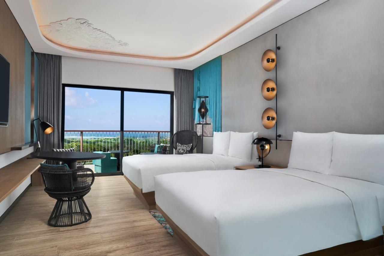 Sea View Deluxe Twin, Guest room, 2 Double, Balcony with Free Scheduled Shuttle to Hotel’s Beach Facility