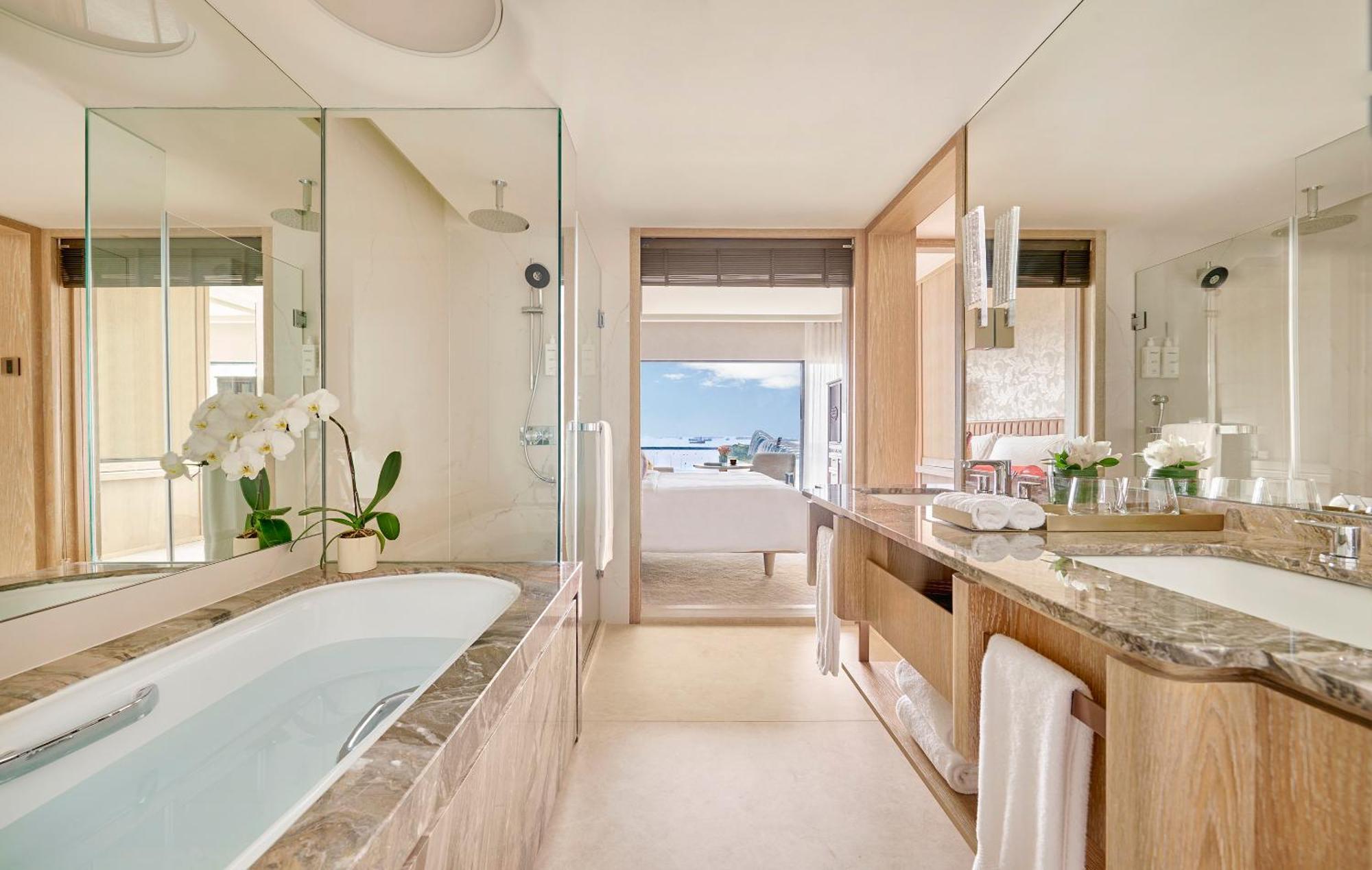 Zweibettzimmer mit Meerblick