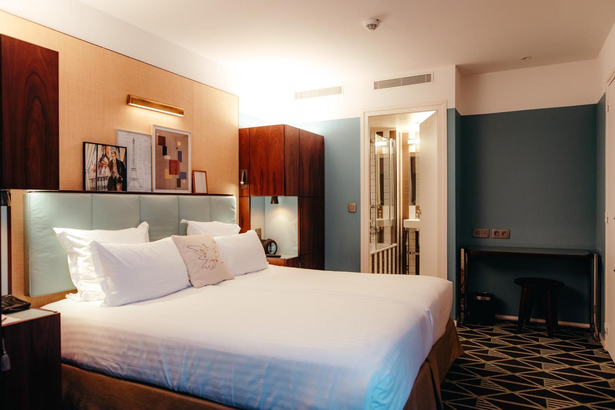 Deluxe Tweepersoonskamer met 2 Aparte Bedden en Toegang tot het Zwembad