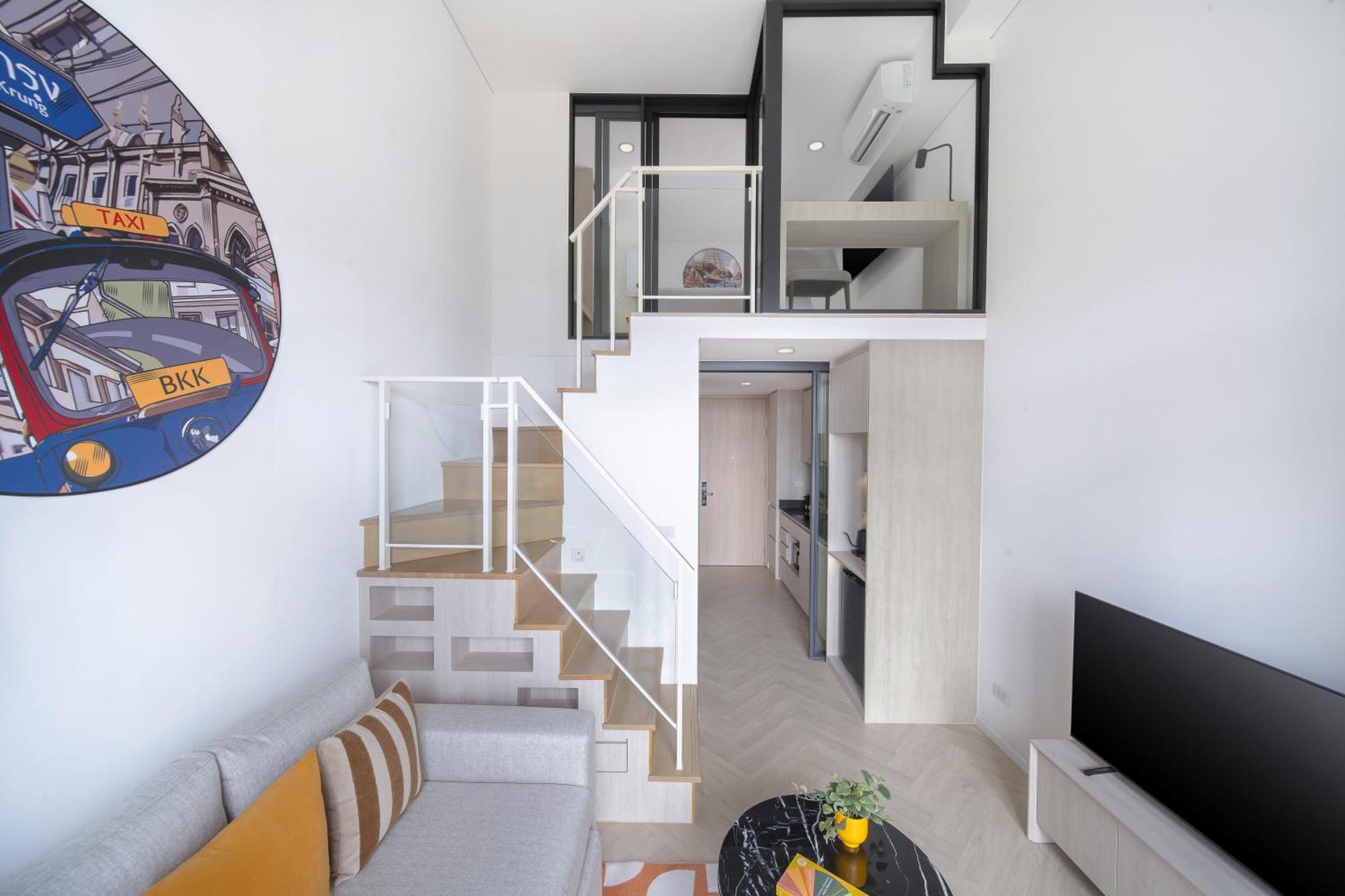 Studio en Duplex Lits Jumeaux