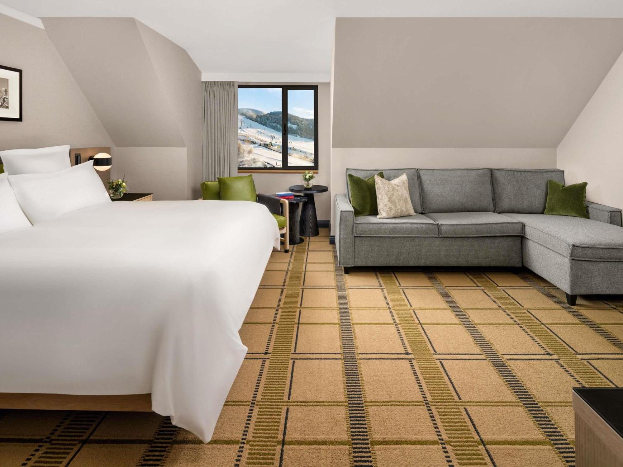 Quarto Deluxe com Cama King-size e Vista