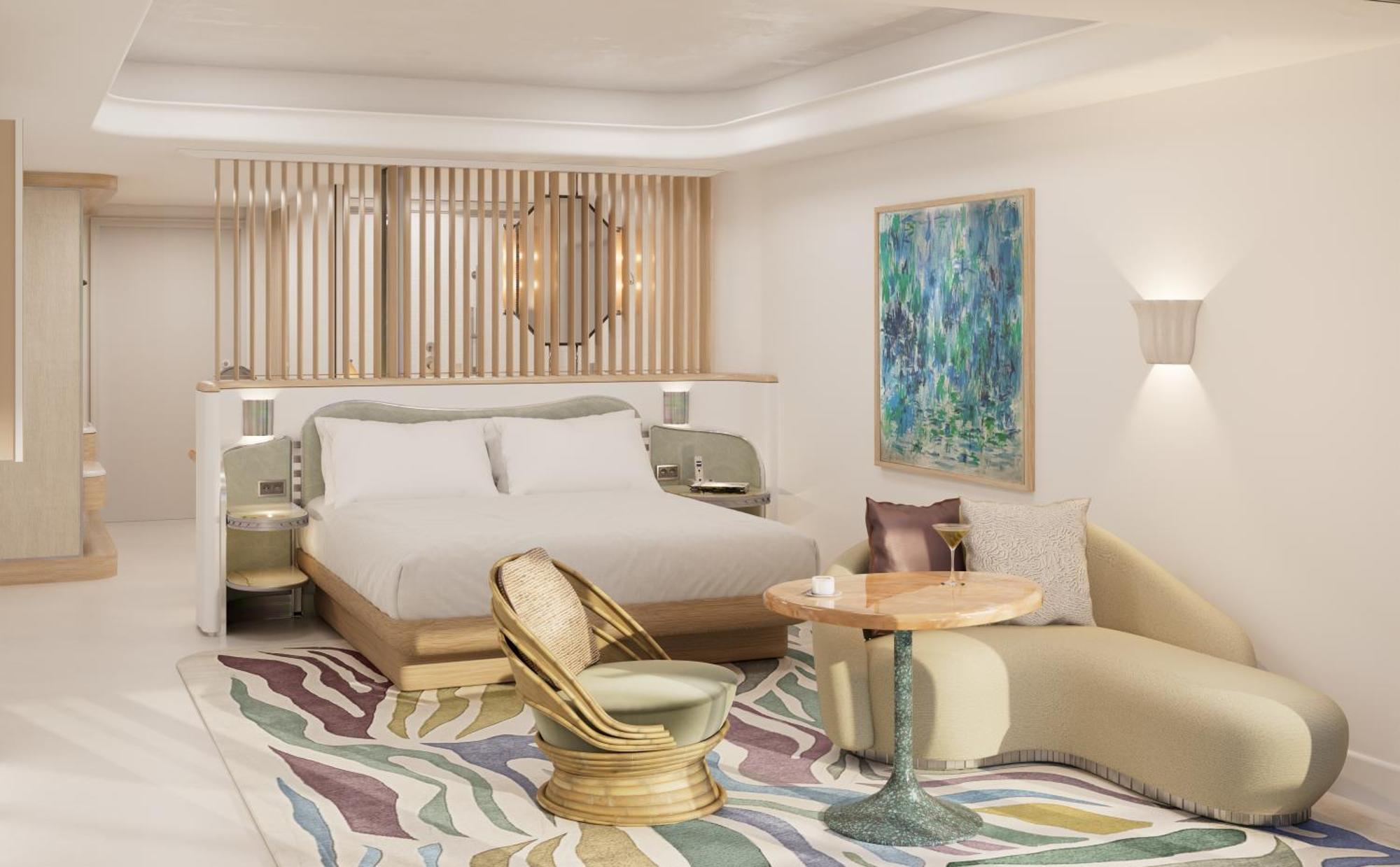 Suite Junior con vistas parciales al mar