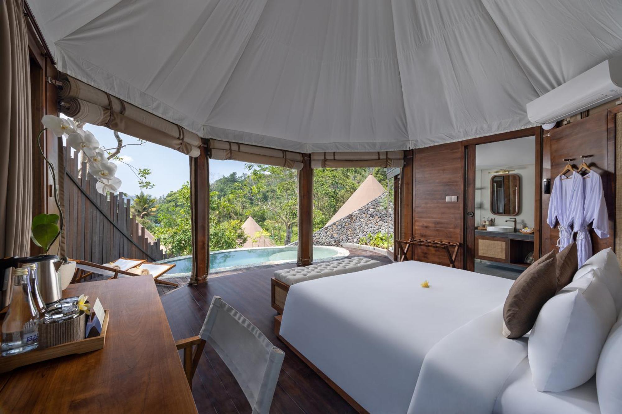 Luxury Pool Tent - Adults Only