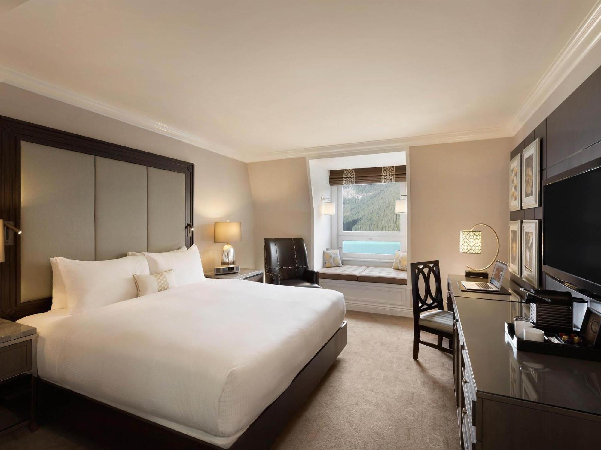 Quarto Fairmont Gold com Vista do Lago