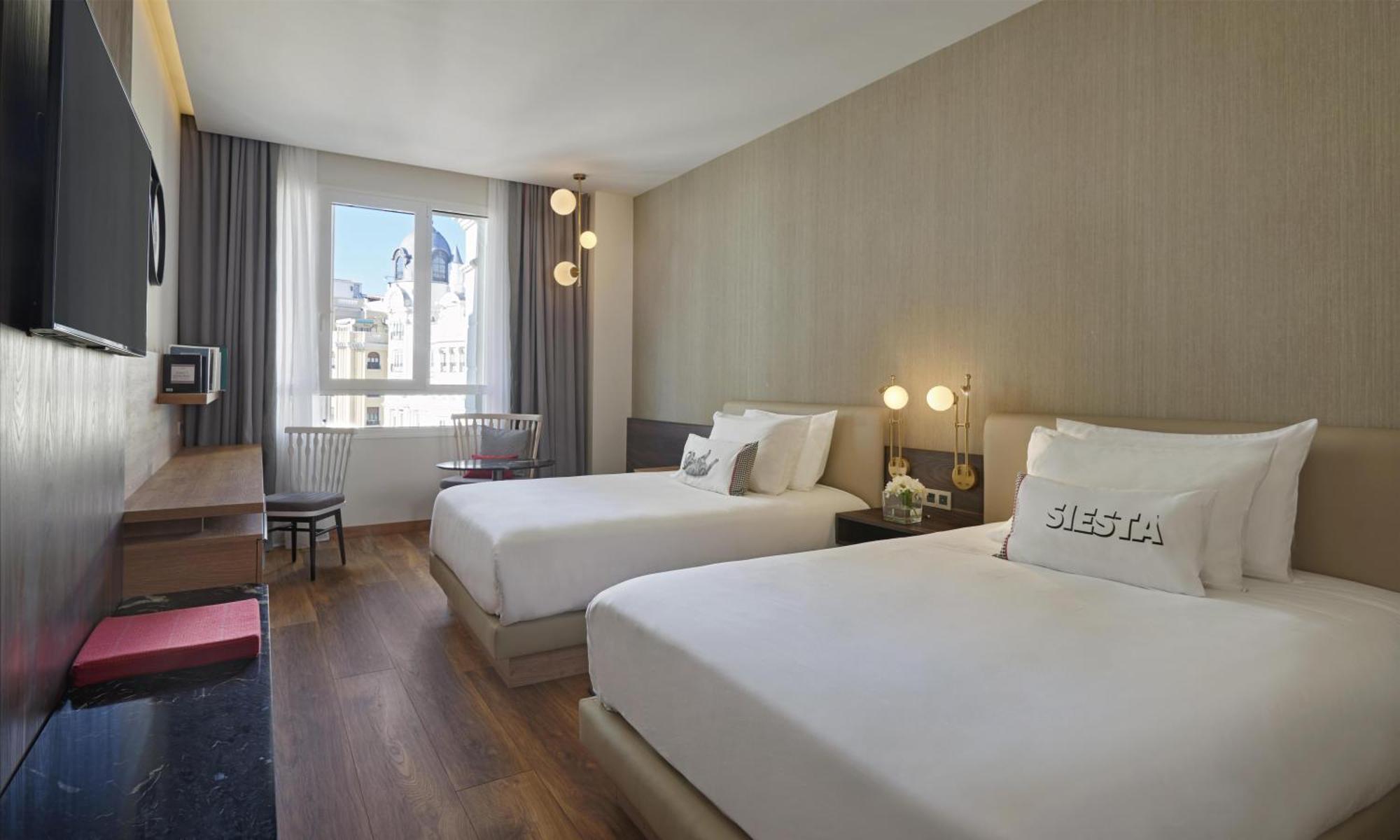 Doppelzimmer mit 2 Doppelbetten