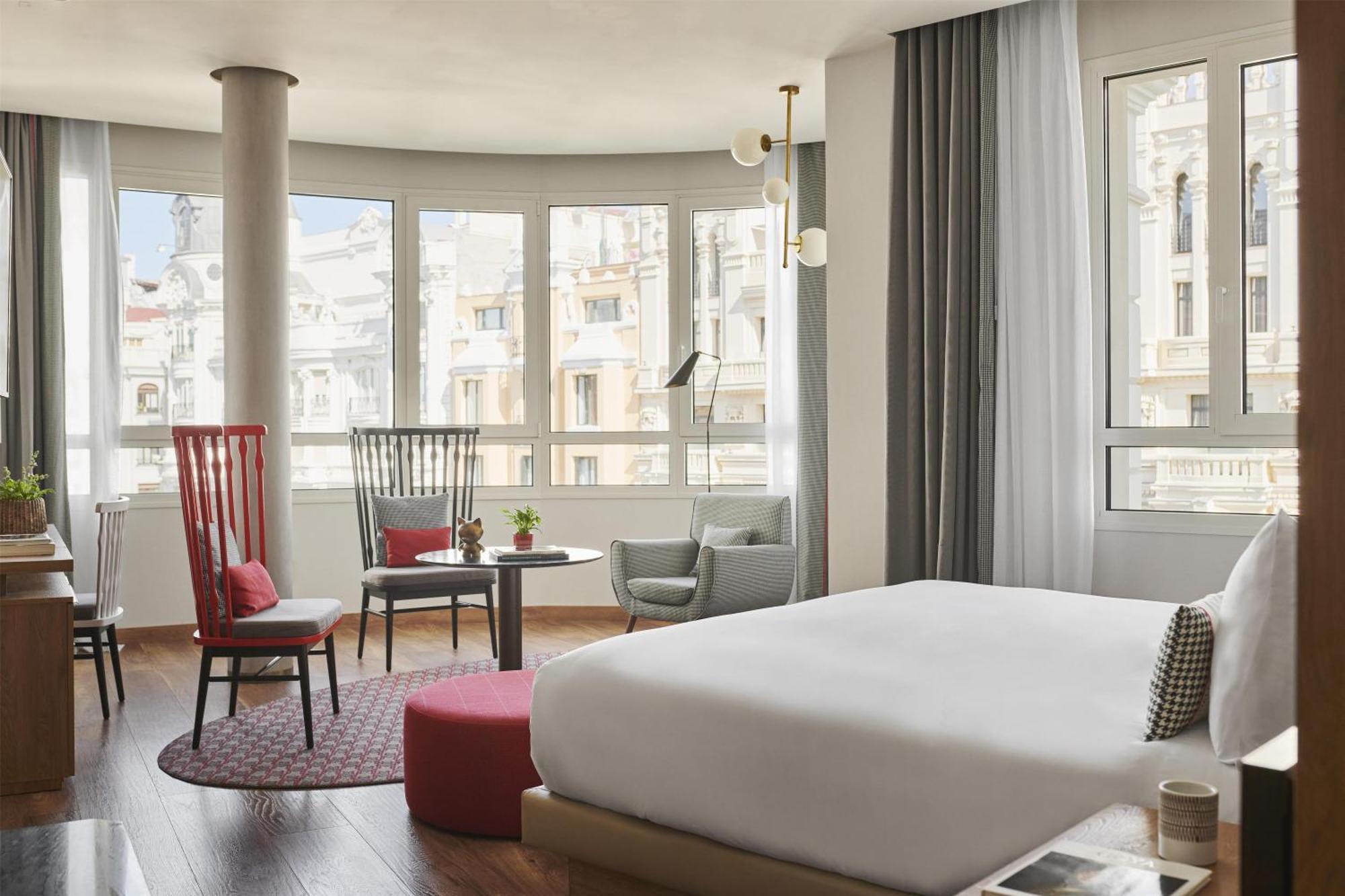 Junior Suite mit Blick auf die Gran Vía