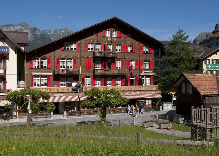 Luxury hotel only: Swiss Lodge Hotel Bernerhof