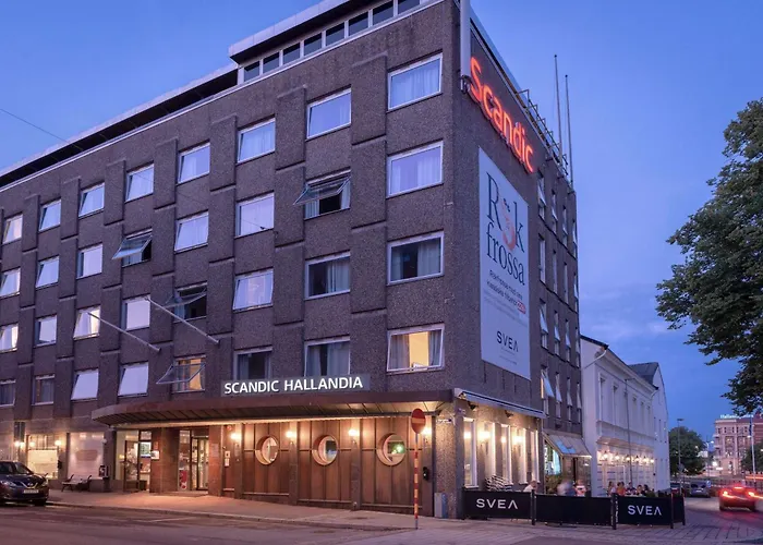 Hotel de golf: Scandic Hallandia