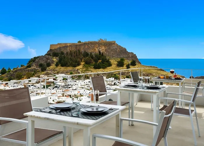 Strandhotel: Lindos Comfy Suites