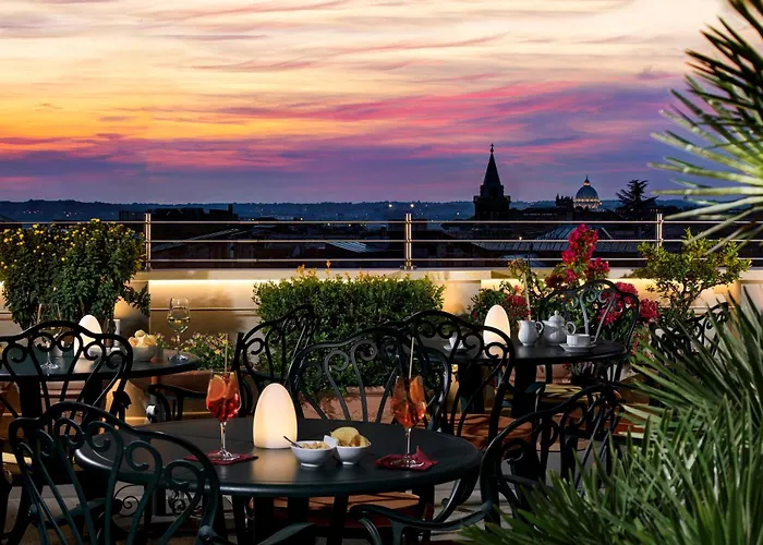 Romantisches Hotel: Marcella Royal Hotel - Rooftop Garden