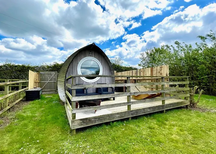 : Armadilla 1 At Lee Wick Farm Cottages & Glamping