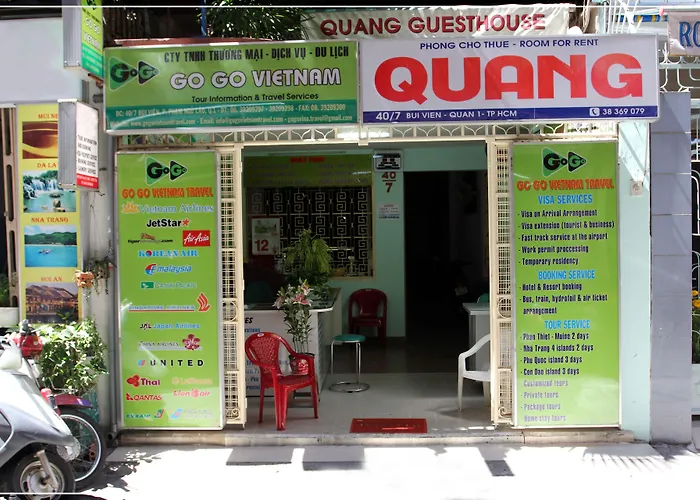 Guest house: Quang Saigon Hotel- 40-7 Bui Vien-Walking Street