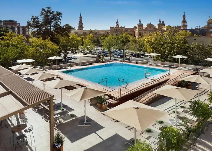 In Luxury hotels Melia Sevilla