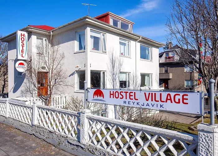 Hotel cerca del colegio: Reykjavik Hostel Village